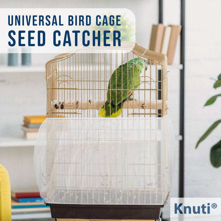 Bird cage clearance catcher